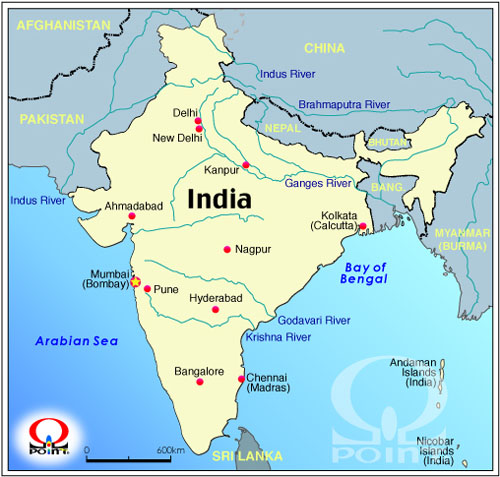 Chn}@Map of India