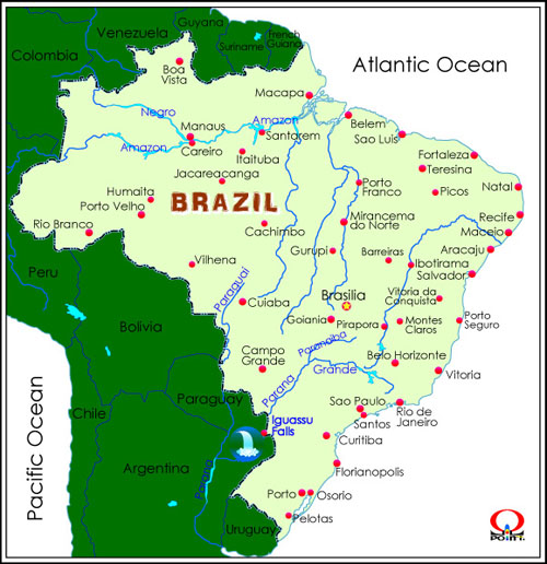 uWn}-2 BRAZIL Map